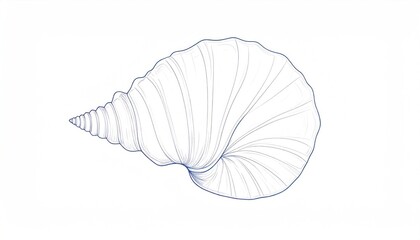 Fototapeta premium Tropical Ocean Conch