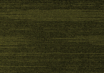 Textured dark yellow carpet made of fine thread for office buildings and hotels.