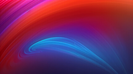 Fototapeta premium Abstract colorful background with flowing light lines and a smooth, vibrant wave design for your digital art illustration