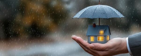 Home insurance protects your house from storm damage, giving you peace of mind during heavy rain and harsh weather