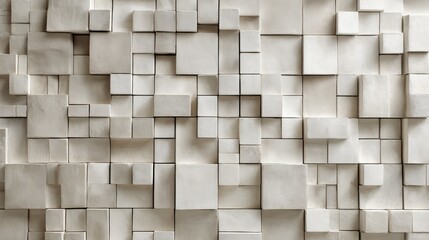 , smooth-finished tiles placed on a neutral D wall