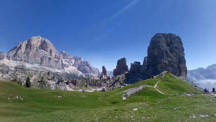 Passo Giau, Dolomiti Bellunesi. Belluno, Veneto, Italia 