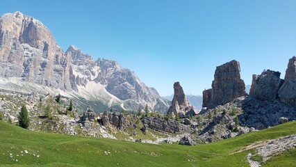 Passo Giau, Dolomiti Bellunesi. Belluno, Veneto, Italia 