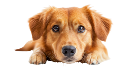 Vibrant orange marigold bloom background isolated on a Transparent background, PNG file.