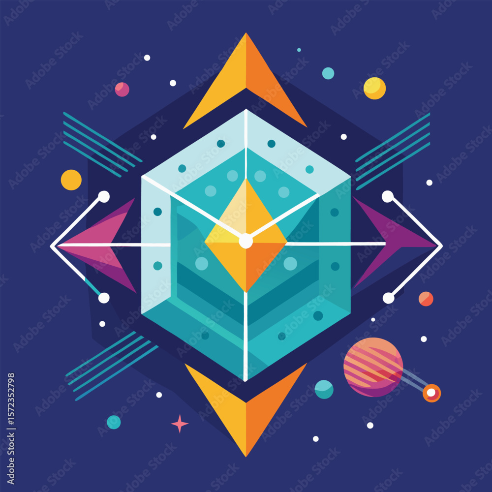 Poster abstract simple geometric vector seamless pattern with gold line texture on white background. light 
