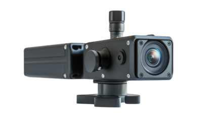 Wireless microscope camera, background isolated on a Transparent background, PNG file.