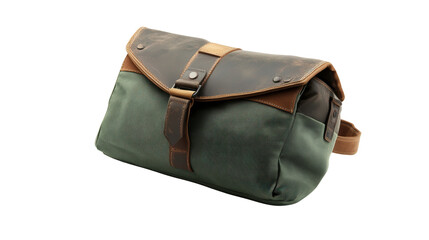 Naklejka premium Urban travel sling bag background isolated on a Transparent background, PNG file.