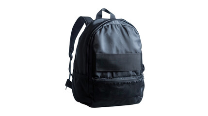 Naklejka premium Urban-style anti-theft backpack background isolated on a Transparent background, PNG file.