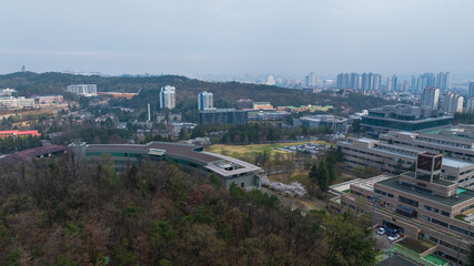Aerial View POhang university of Science and TECHnology