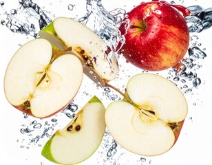 Sebuah apel merah merona adalah bukti kesegaran dalam setiap gigitan, enak di nikmati langsung atau dijadikan cold pressed juice