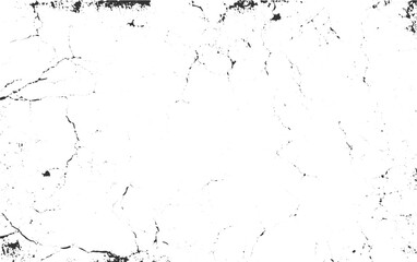 White surface with black cracked texture and scattered dots vector