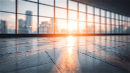 Serene Morning Light Illuminates the Interior Space