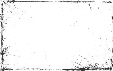Grungy distressed border with scattered specks and scratches grunge frame