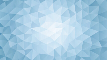 Fototapeta premium Abstract blue background with a geometric triangle pattern, perfect for a futuristic or mosaic-style design wallpaper