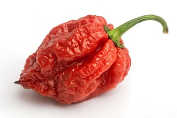 red carolina reaper pepper isolated