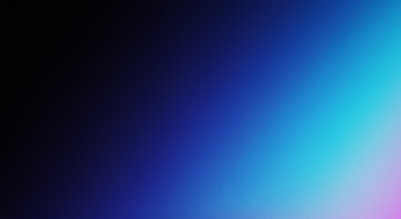 Fototapeta premium Abstract Blue Gradient Background with Noise Texture