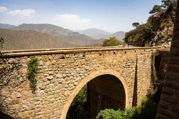 Railway bridge outside of Asmara, Eritrea