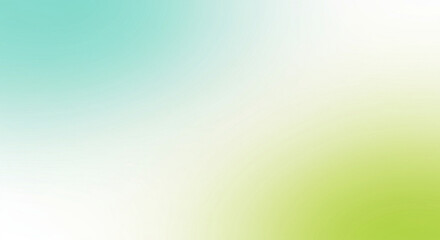 Fototapeta premium Gradient Background With Soft Green And Teal