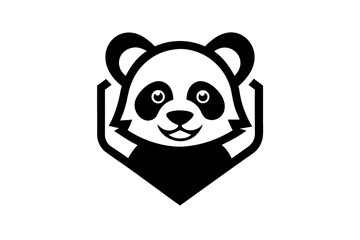 Obraz premium panda with a smile