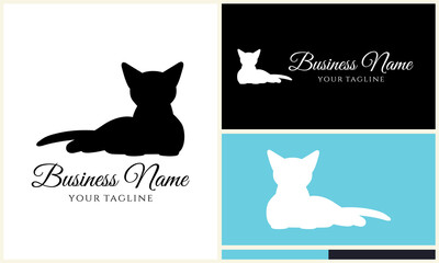 Cat Logo Design Variations. (3)