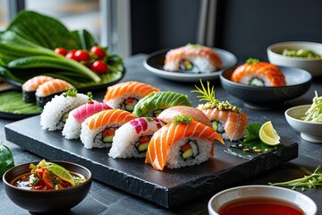 Sustainable Food Technology Program for Assessing Quality of Fresh Vegan Sushi in Modern Environments