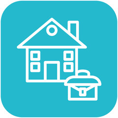 Portfolio Building Icon