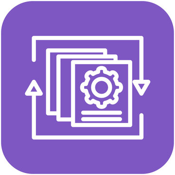 Batch Processing Icon