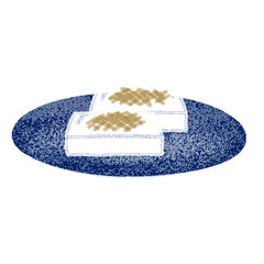 お餅（もち）のイラスト