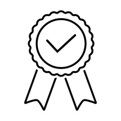 Quality control vector icon. Quality check illustration sign. Approved symbol. Quality web icons.