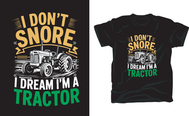 tractor t-shirt family farming design graphic printing typography