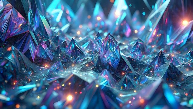 Vibrant fiber optics create a festive Christmas celebration with colorful light spots and a bright, modern design perfect for a new year's party