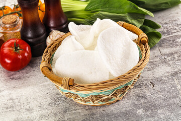 Viietnamese crab chips for snack