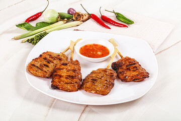 Thai Street foof pork satay