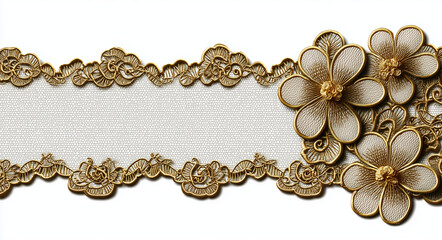 Sfondo elegante con merletti. Spazio per testo o messaggio.
