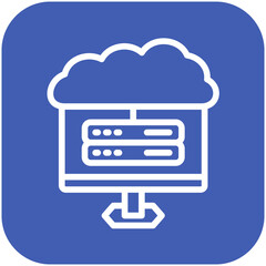 Cloud Computing Icon