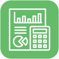 Calculate Data Icon