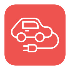 Electric Car Icon