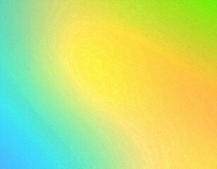 Soft Gradient Background in Yellow, Green and Blue with Light Grain