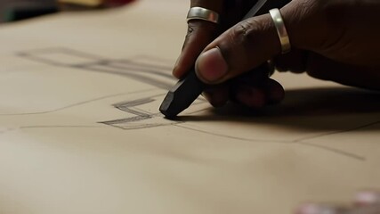 Leather crafting design