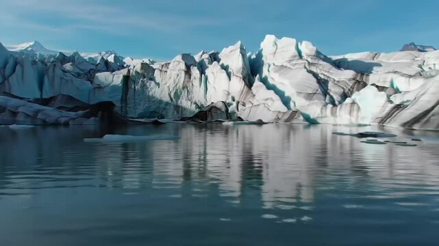 J?kuls?rl?n Glacier Lagoon Breathtaking Icebergs Landscape Tranquil Reflection