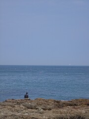 Blue sky, blue sea, beautiful natural landscape background, Yeongdeok, South Korea - 푸른 하늘, 푸른 바다, 아름다운 자연 풍경 배경, 영덕, 한국