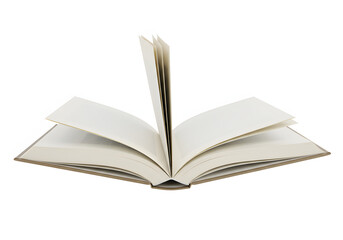 Open Book with Pages Fanning Out
