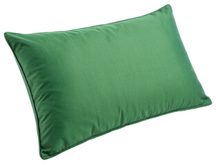 green rectangular pillow for sleeping