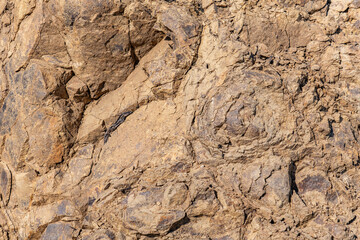 Weathering / Weathered; MIDDLE TOPANGA FORMATION, Basaltic volcanic rocks. Mount Hollywood Trail,...