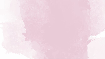Pink watercolor background with copyspace for your design. vector.