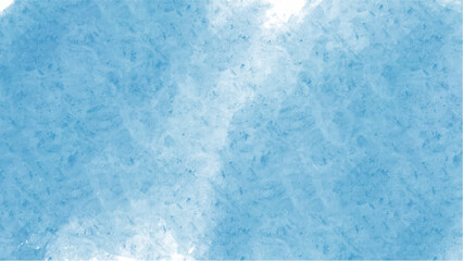 Blue watercolor background with copyspace for your design. vector.