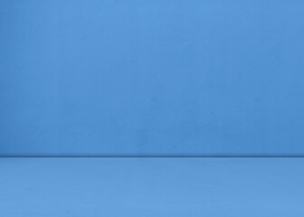 Background summer blue wall studio room solid kitchen podium floor backdrop product scene shadow...