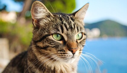 Fototapeta premium portrait of a cat