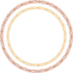 アフリカンテイストのW装飾ラインフレーム