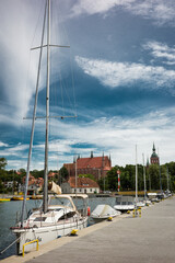 Frombork - port na Zalewie Wiślanym © Grzegorz Piaskowski